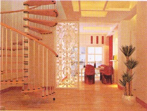 小戶(hù)型宜選螺旋樓梯