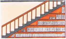 樓梯樓梯底下空間宜做書(shū)柜